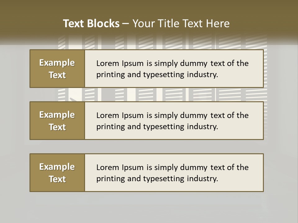 A Bed Sitting In A Bedroom Next To A Window PowerPoint Template