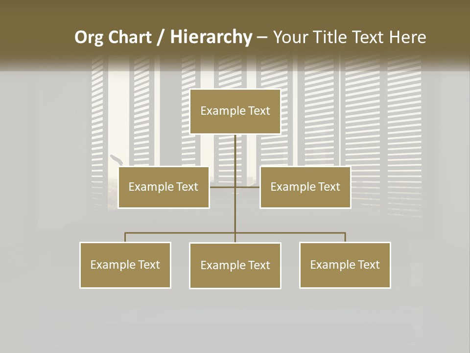 A Bed Sitting In A Bedroom Next To A Window PowerPoint Template