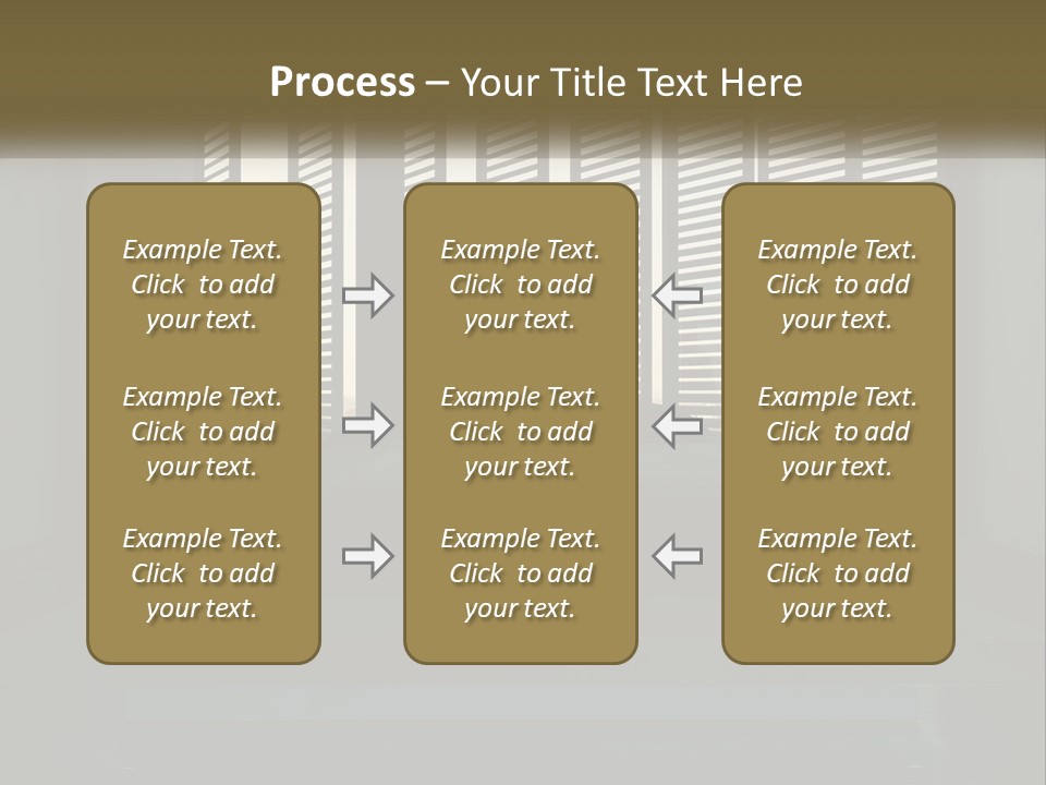 A Bed Sitting In A Bedroom Next To A Window PowerPoint Template