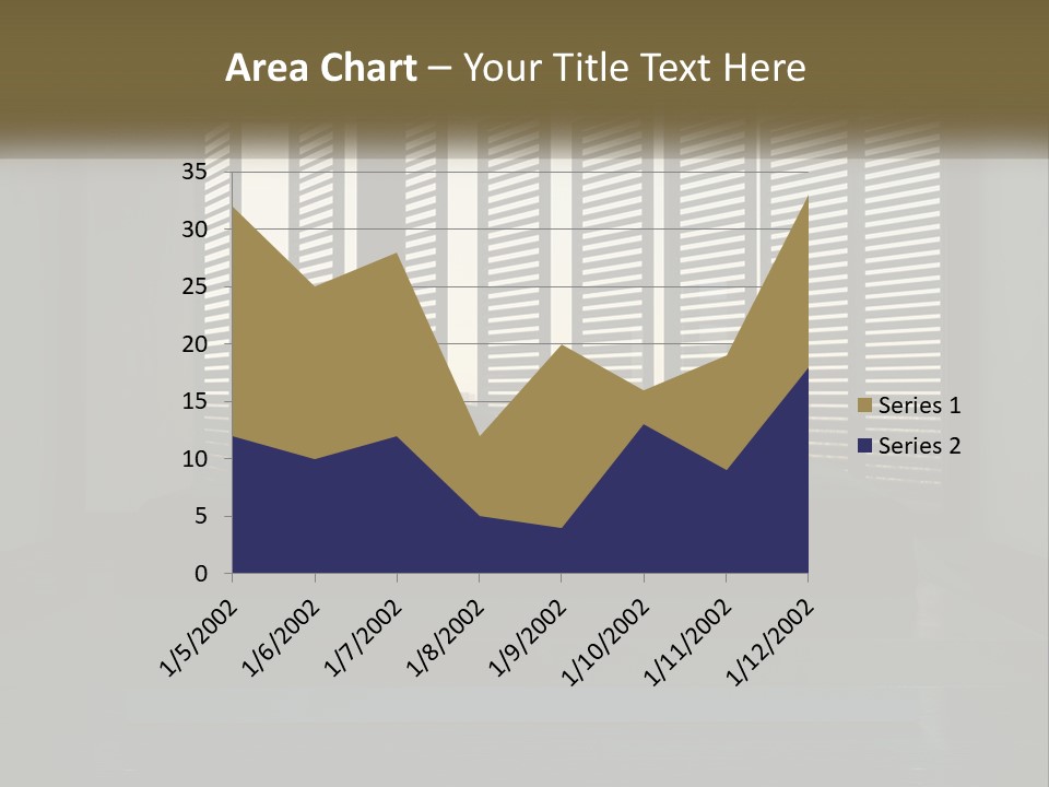 A Bed Sitting In A Bedroom Next To A Window PowerPoint Template