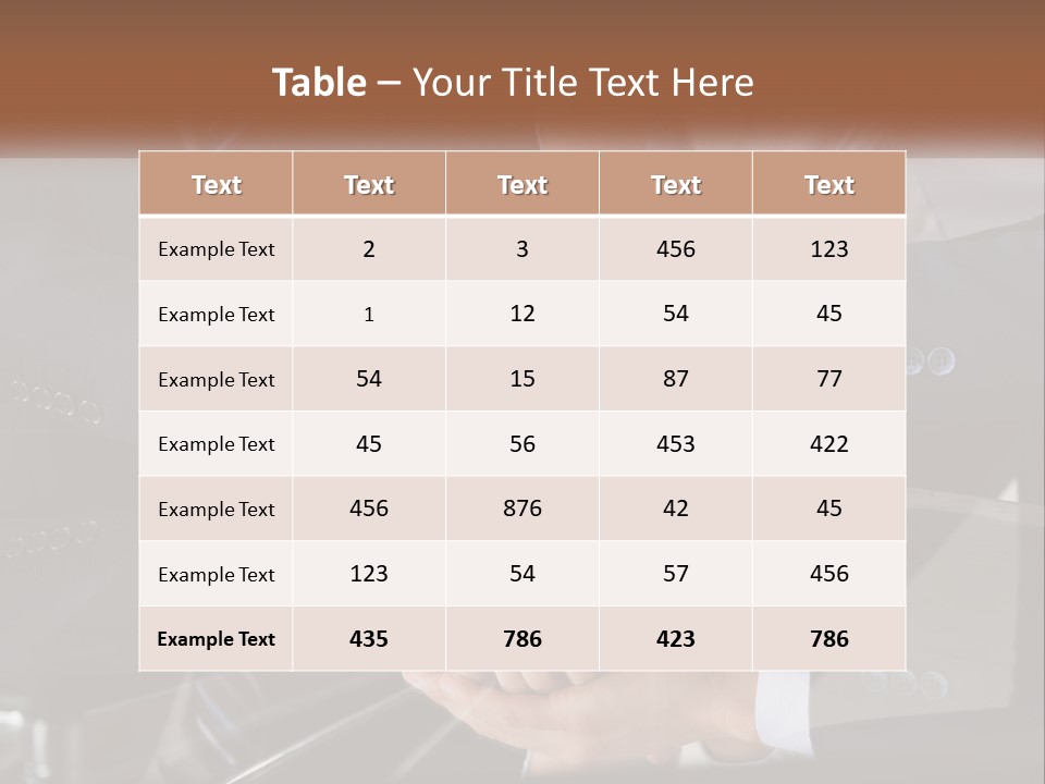 A Group Of Business People Stacking Their Hands Together PowerPoint Template