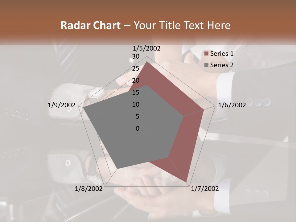 A Group Of Business People Stacking Their Hands Together PowerPoint Template
