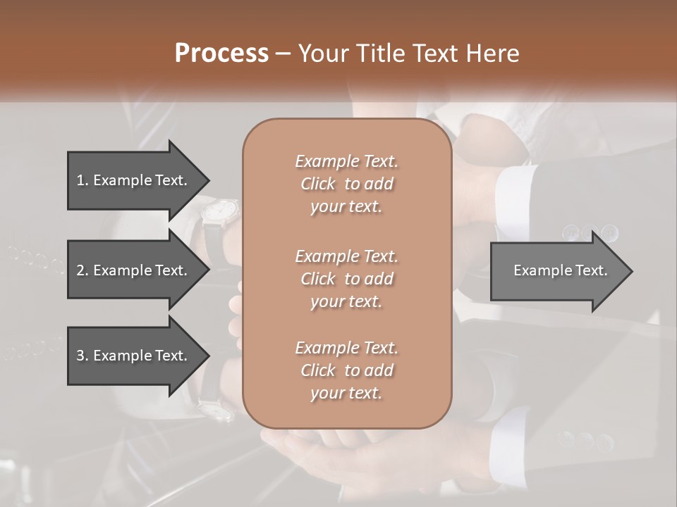 A Group Of Business People Stacking Their Hands Together PowerPoint Template