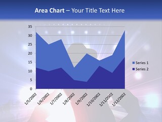 A Dj Mixing Music In Front Of Bright Lights PowerPoint Template