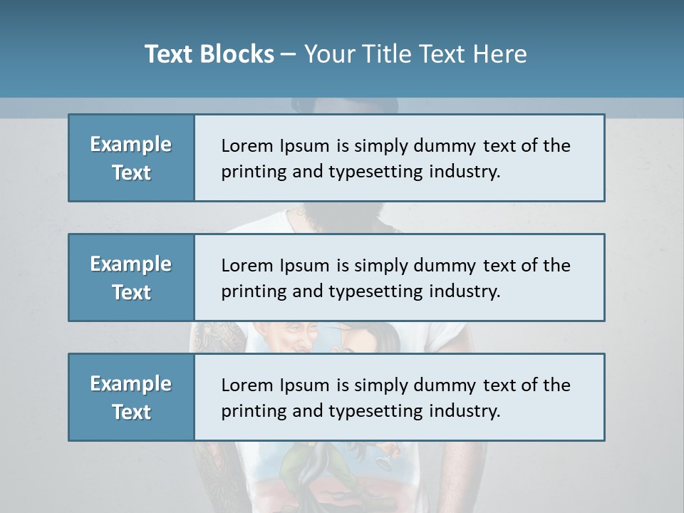 A Man With A Beard Standing In Front Of A Wall PowerPoint Template