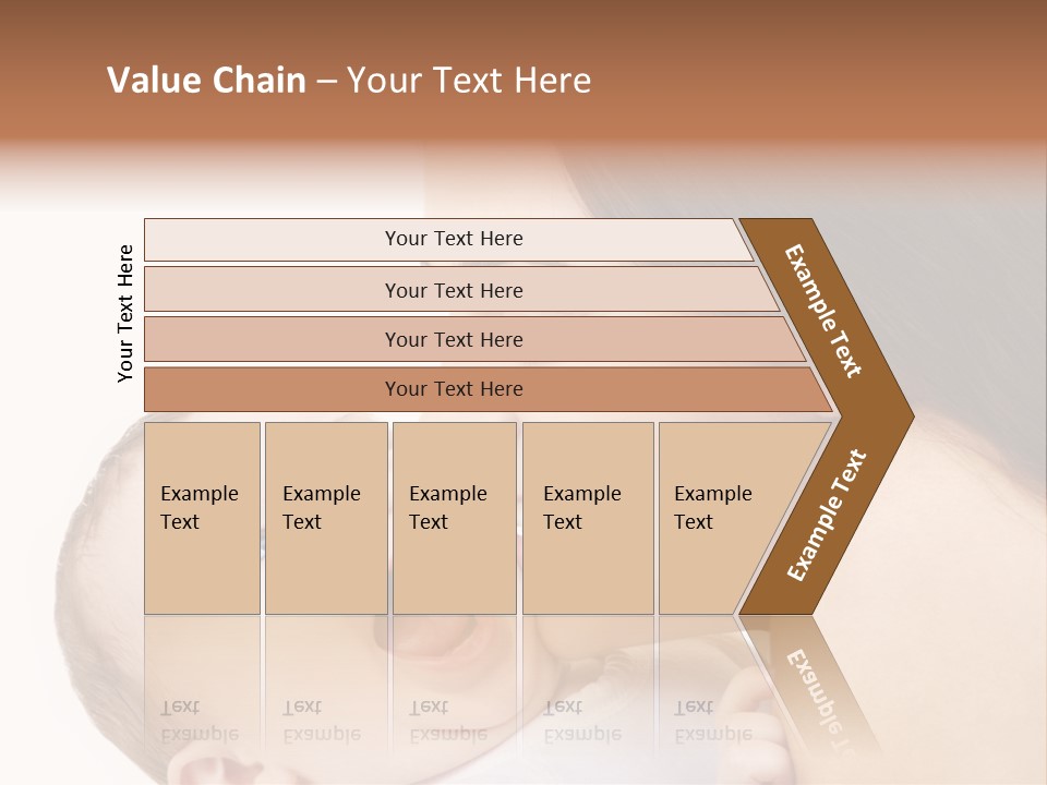 A Woman Holding A Baby In Her Arms PowerPoint Template