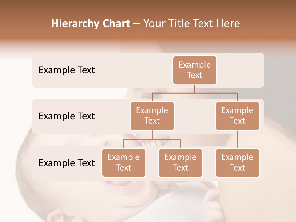 A Woman Holding A Baby In Her Arms PowerPoint Template