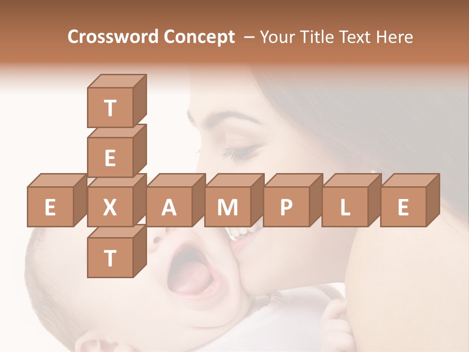 A Woman Holding A Baby In Her Arms PowerPoint Template