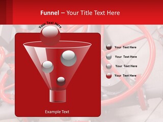 A Group Of Metal Pipes With Red Wheels On Them PowerPoint Template