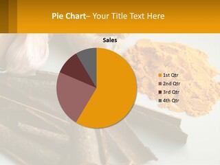 A White Plate Topped With Different Types Of Spices PowerPoint Template