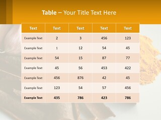 A White Plate Topped With Different Types Of Spices PowerPoint Template