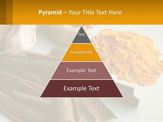 A White Plate Topped With Different Types Of Spices PowerPoint Template