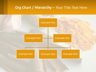 A White Plate Topped With Different Types Of Spices PowerPoint Template