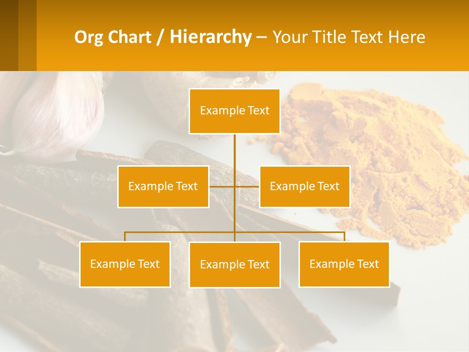 A White Plate Topped With Different Types Of Spices PowerPoint Template