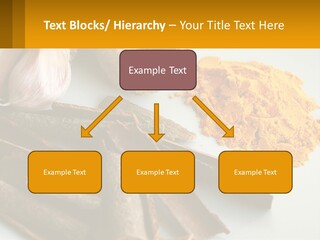 A White Plate Topped With Different Types Of Spices PowerPoint Template