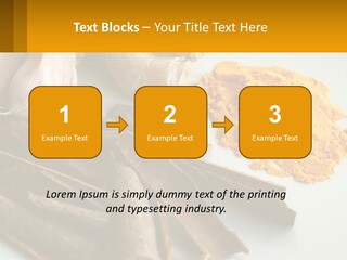 A White Plate Topped With Different Types Of Spices PowerPoint Template