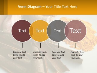 A White Plate Topped With Different Types Of Spices PowerPoint Template
