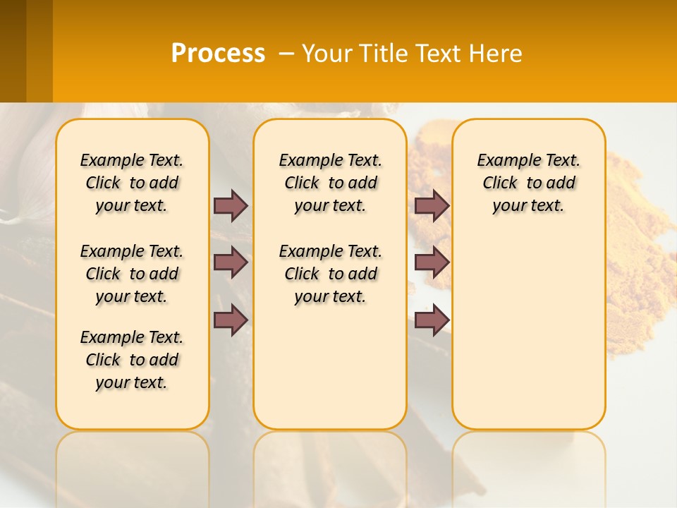 A White Plate Topped With Different Types Of Spices PowerPoint Template