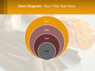 A White Plate Topped With Different Types Of Spices PowerPoint Template