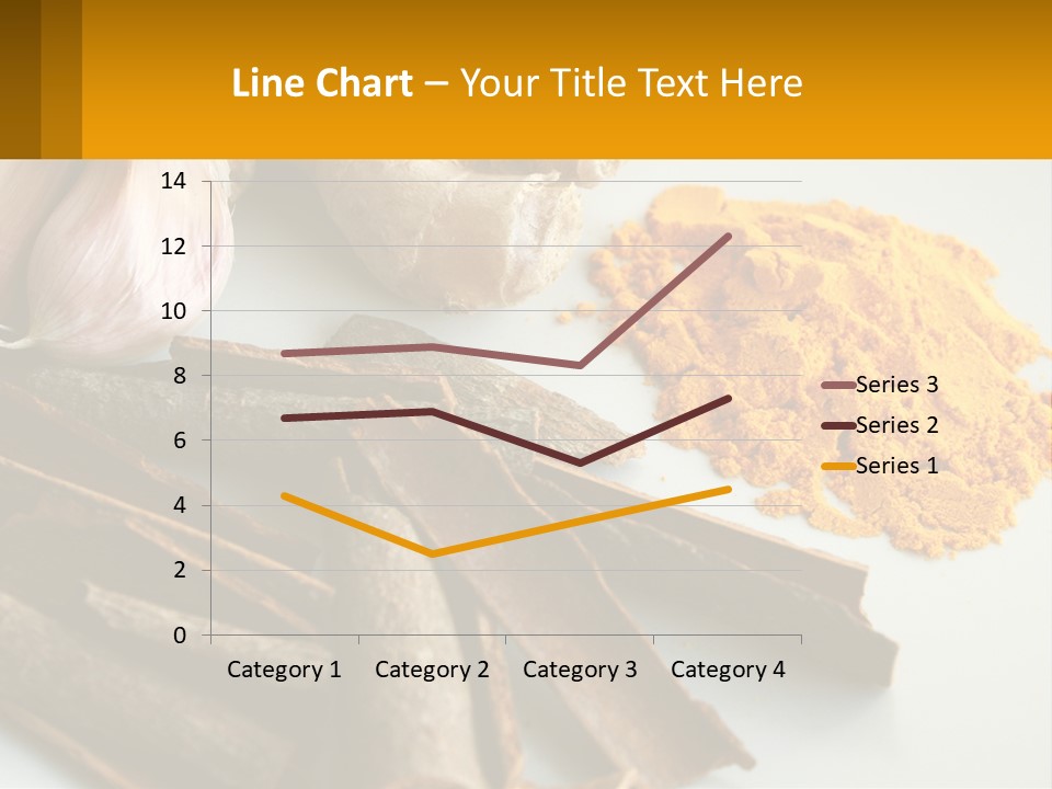 A White Plate Topped With Different Types Of Spices PowerPoint Template