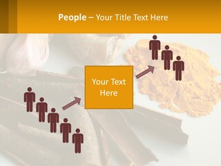 A White Plate Topped With Different Types Of Spices PowerPoint Template