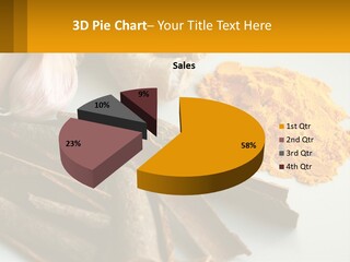 A White Plate Topped With Different Types Of Spices PowerPoint Template