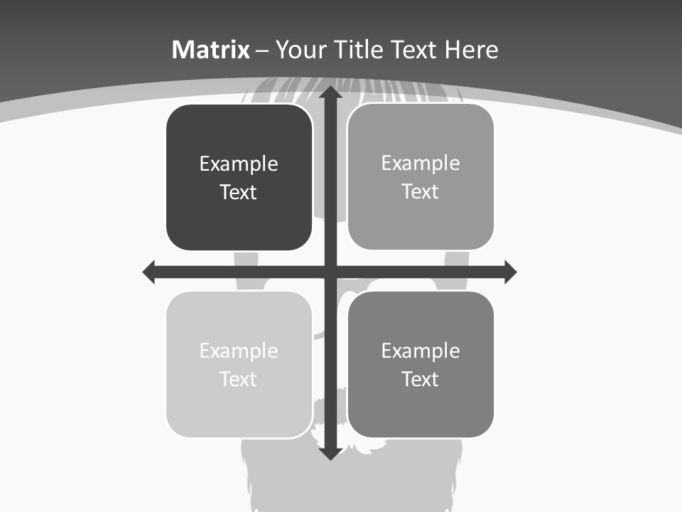 A Man With A Beard And Glasses Powerpoint Template PowerPoint Template