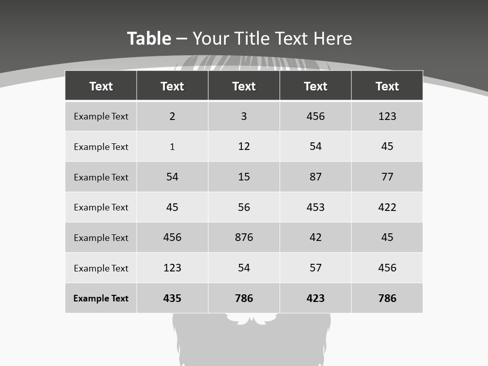 A Man With A Beard And Glasses Powerpoint Template PowerPoint Template