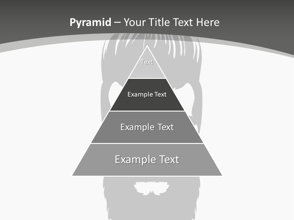 A Man With A Beard And Glasses Powerpoint Template PowerPoint Template