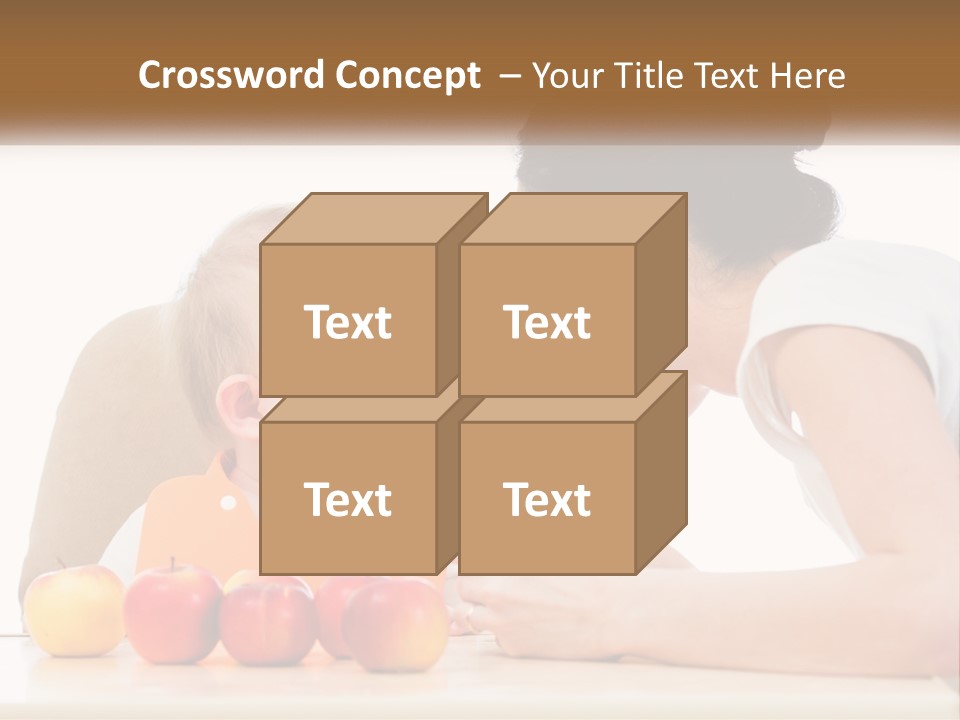 A Woman Feeding A Baby With A Spoon PowerPoint Template