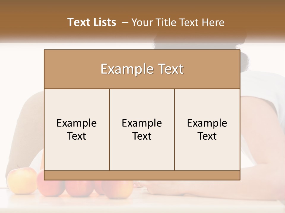 A Woman Feeding A Baby With A Spoon PowerPoint Template