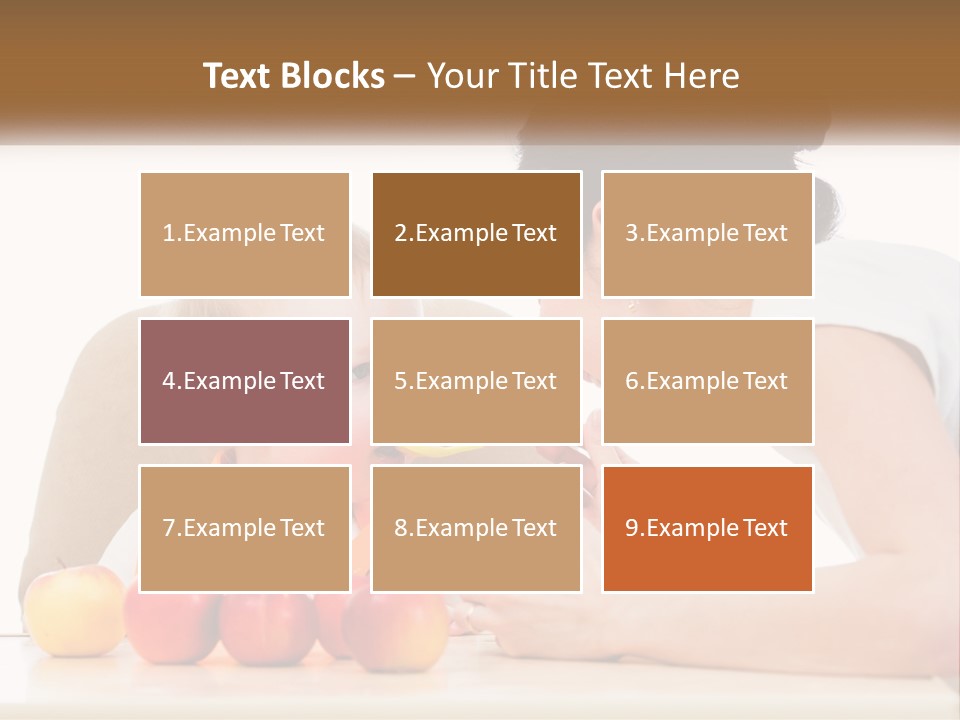 A Woman Feeding A Baby With A Spoon PowerPoint Template