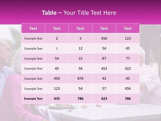 A Group Of People Toasting Wine Glasses At A Table PowerPoint Template