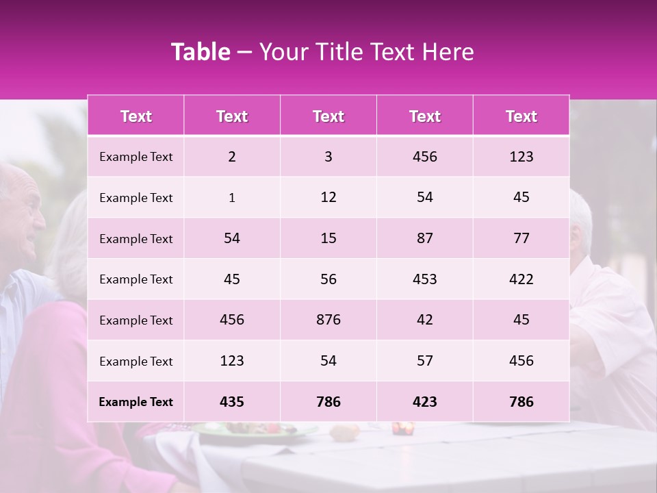 A Group Of People Toasting Wine Glasses At A Table PowerPoint Template
