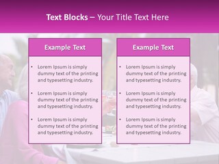 A Group Of People Toasting Wine Glasses At A Table PowerPoint Template