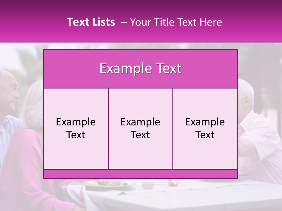 A Group Of People Toasting Wine Glasses At A Table PowerPoint Template