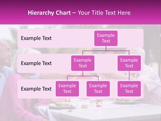 A Group Of People Toasting Wine Glasses At A Table PowerPoint Template