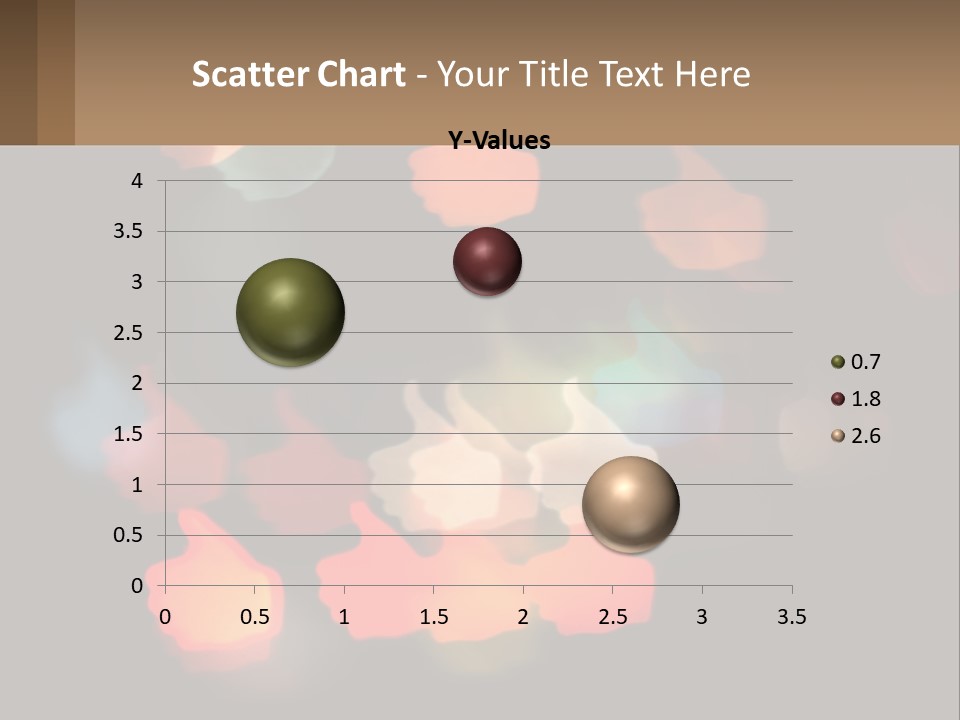 A Blurry Photo Of A Thumbs Up Sign PowerPoint Template
