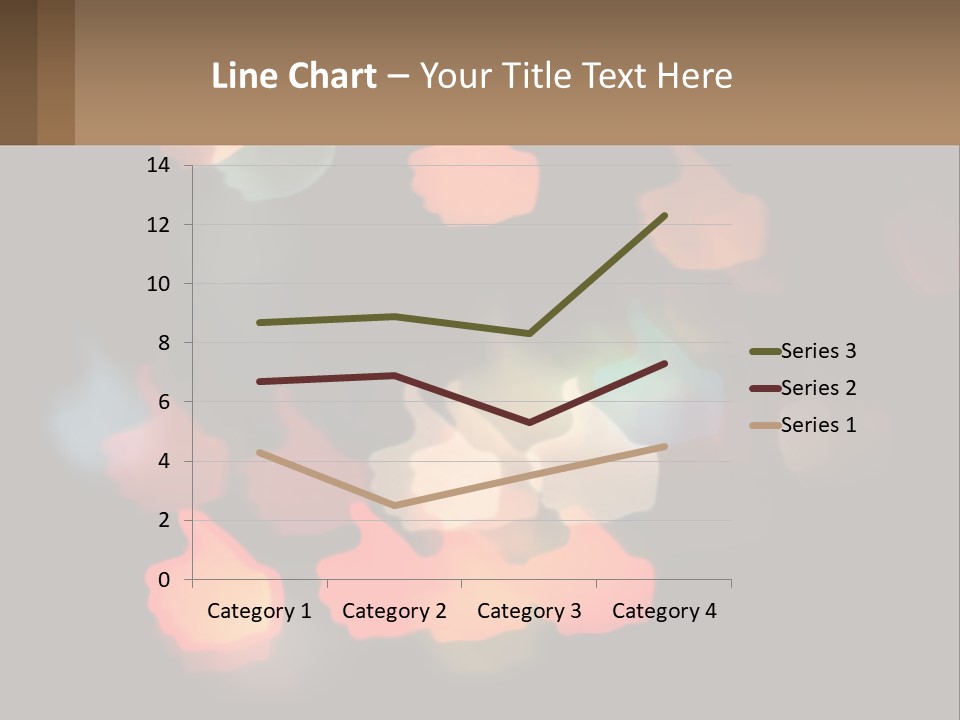 A Blurry Photo Of A Thumbs Up Sign PowerPoint Template