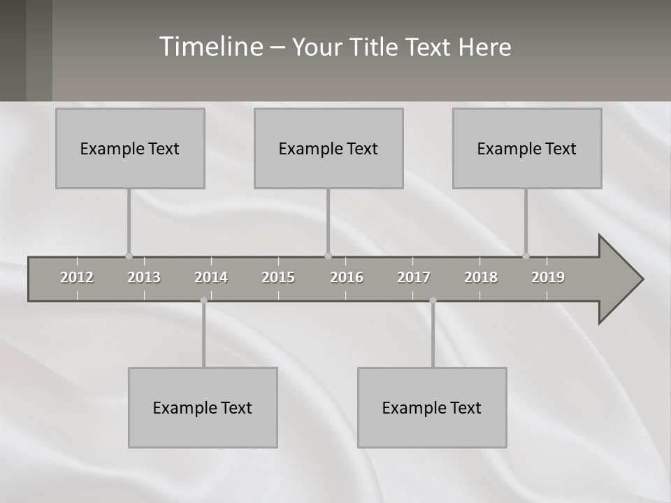 A Close Up Of A White Satin Fabric Powerpoint Presentation PowerPoint Template