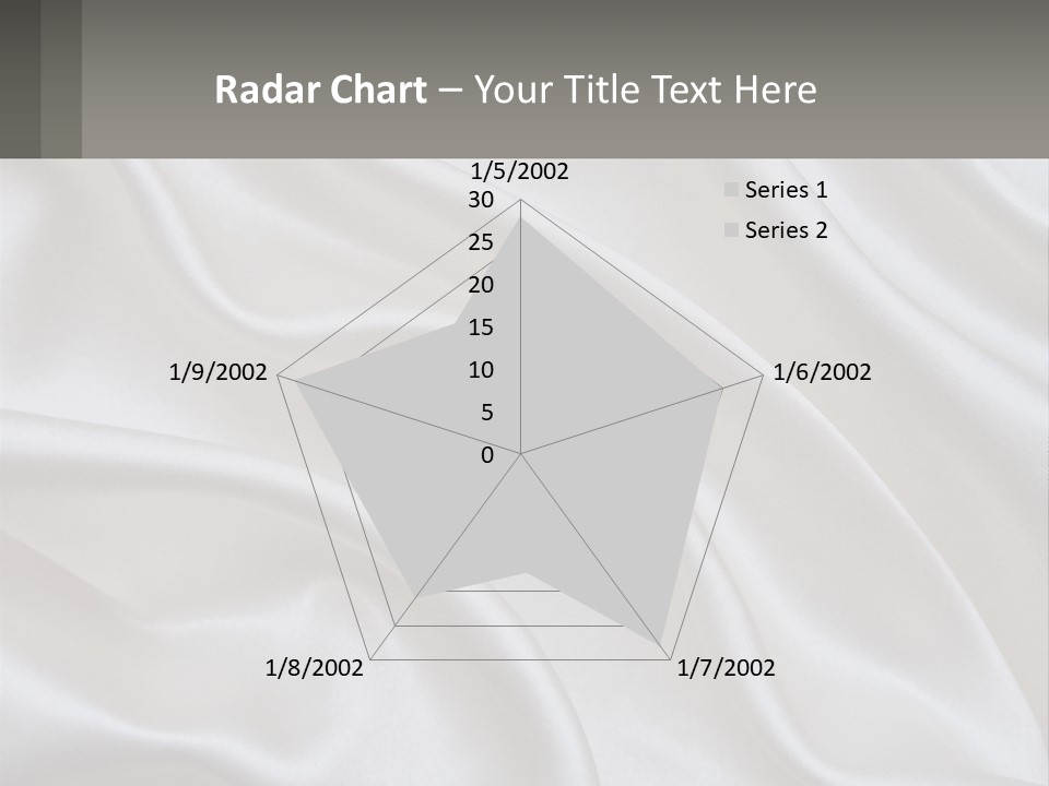 A Close Up Of A White Satin Fabric Powerpoint Presentation PowerPoint Template