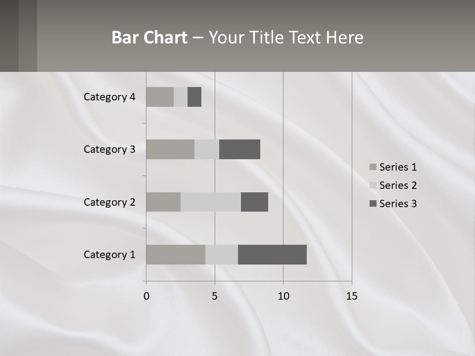 A Close Up Of A White Satin Fabric Powerpoint Presentation PowerPoint Template