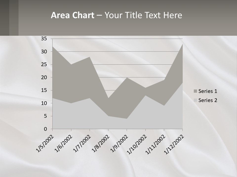 A Close Up Of A White Satin Fabric Powerpoint Presentation PowerPoint Template