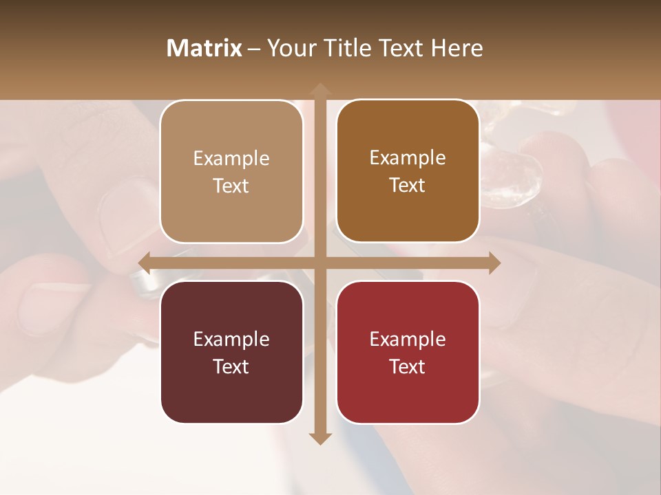 A Person Holding A Cell Phone In Their Hand PowerPoint Template