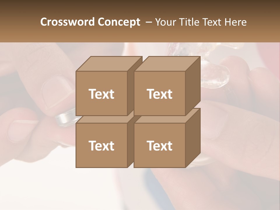 A Person Holding A Cell Phone In Their Hand PowerPoint Template