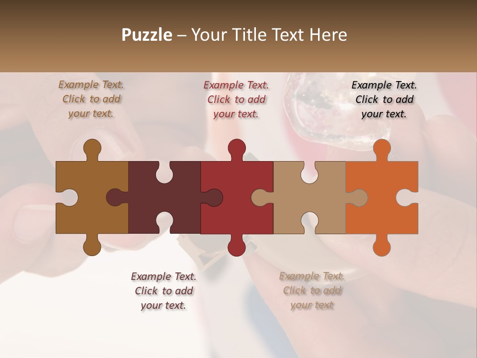 A Person Holding A Cell Phone In Their Hand PowerPoint Template