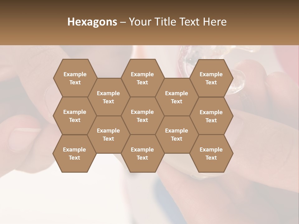 A Person Holding A Cell Phone In Their Hand PowerPoint Template