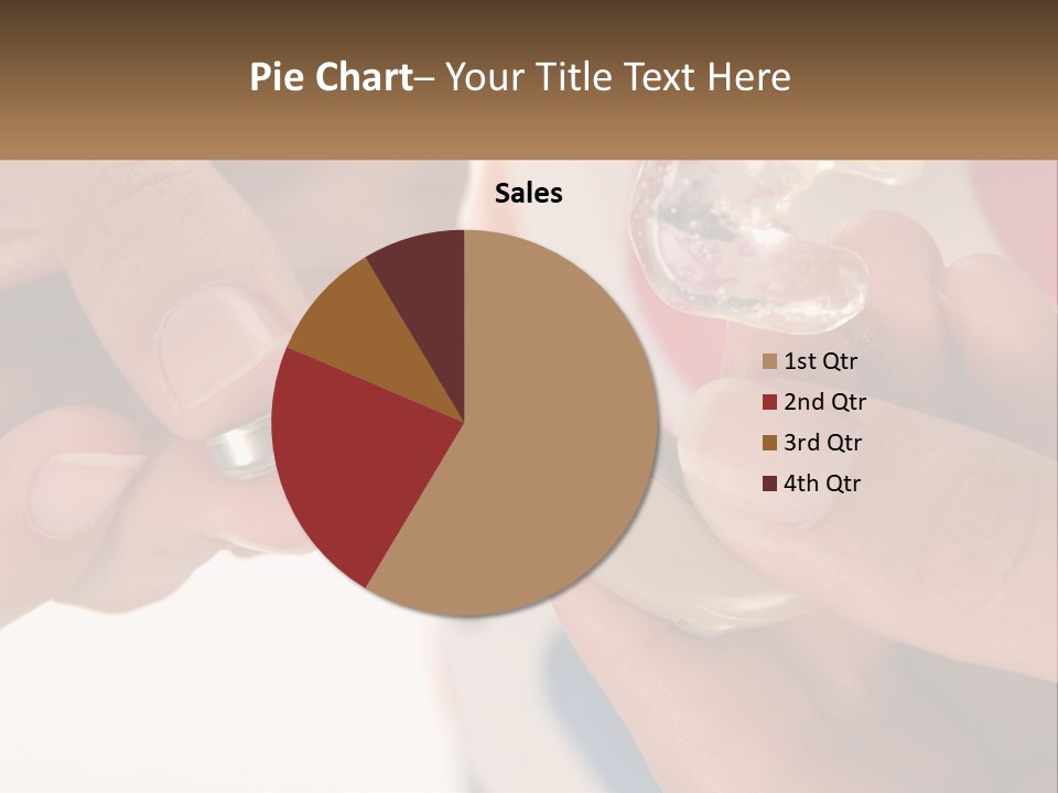 A Person Holding A Cell Phone In Their Hand PowerPoint Template