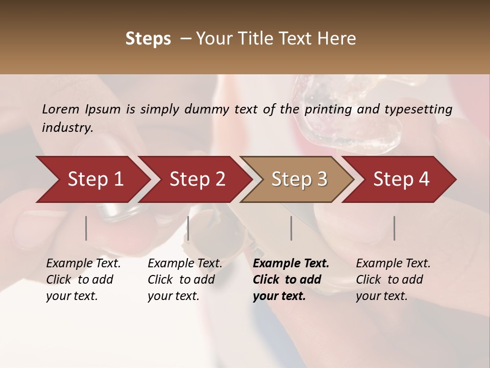 A Person Holding A Cell Phone In Their Hand PowerPoint Template