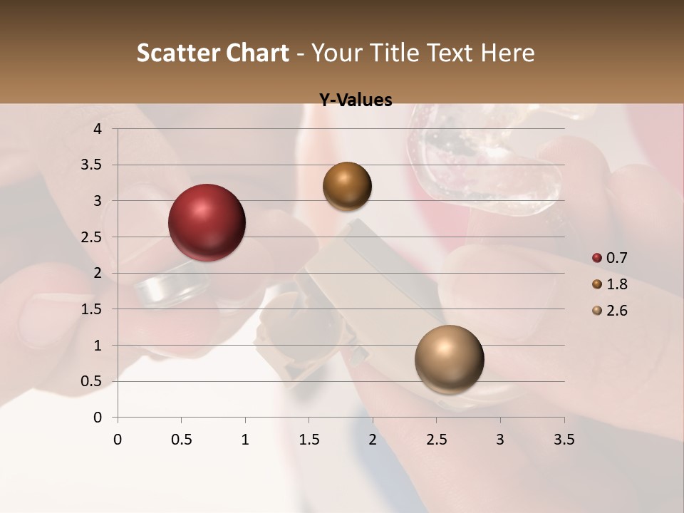 A Person Holding A Cell Phone In Their Hand PowerPoint Template